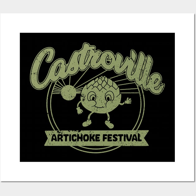 Castroville Artichoke Festival 1959 Wall Art by asterami